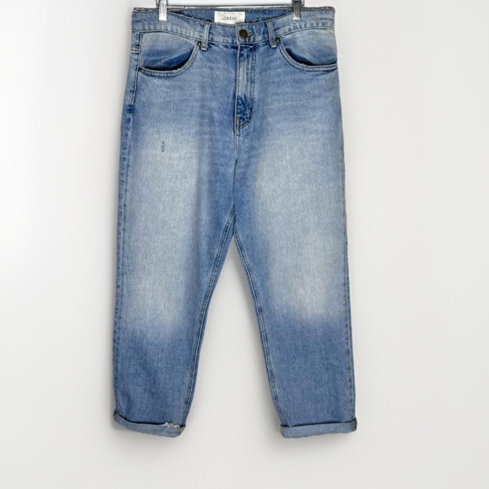The Great. The Slouch Taper Jeans Straight Leg Vintage Wash  size 28 - Picture 3 of 8